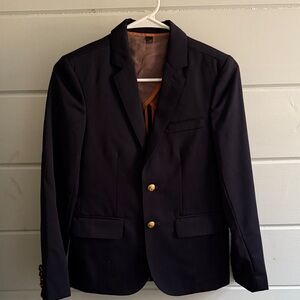 Crewcuts Navy Blazer with Gold Buttons